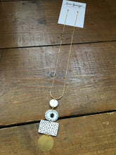 Load image into Gallery viewer, Eivissa Sun Pendant Necklace