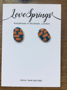 Marrakech Tile Stud Earrings