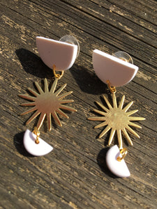 Eivissa Sun Drop Earrings